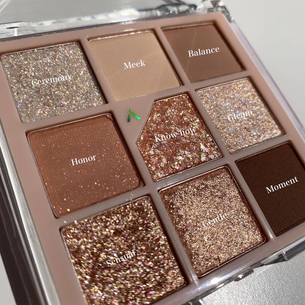 グリッターペディアアイパレット/unleashia/アイシャドウパレットを使ったクチコミ(2枚目)