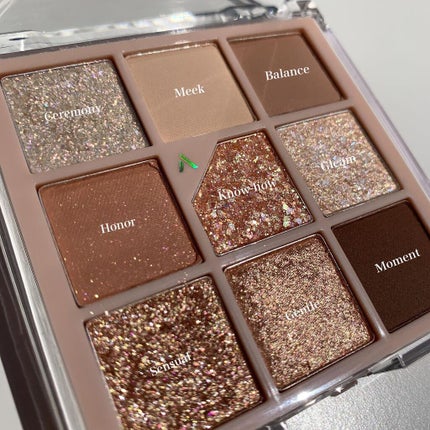 グリッターペディアアイパレット/unleashia/アイシャドウパレットを使ったクチコミ(2枚目)