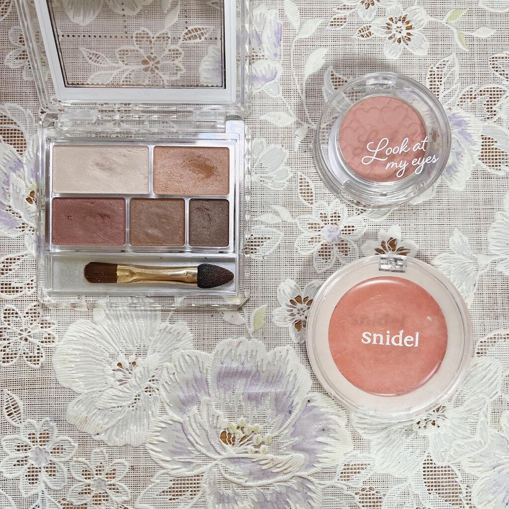 ルックアット マイアイ カフェ/ETUDE/単色アイシャドウを使ったクチコミ（3枚目）