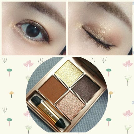 ローズウッドデイドリーム 4アイズ /RMK/アイシャドウパレットを使ったクチコミ(1枚目)