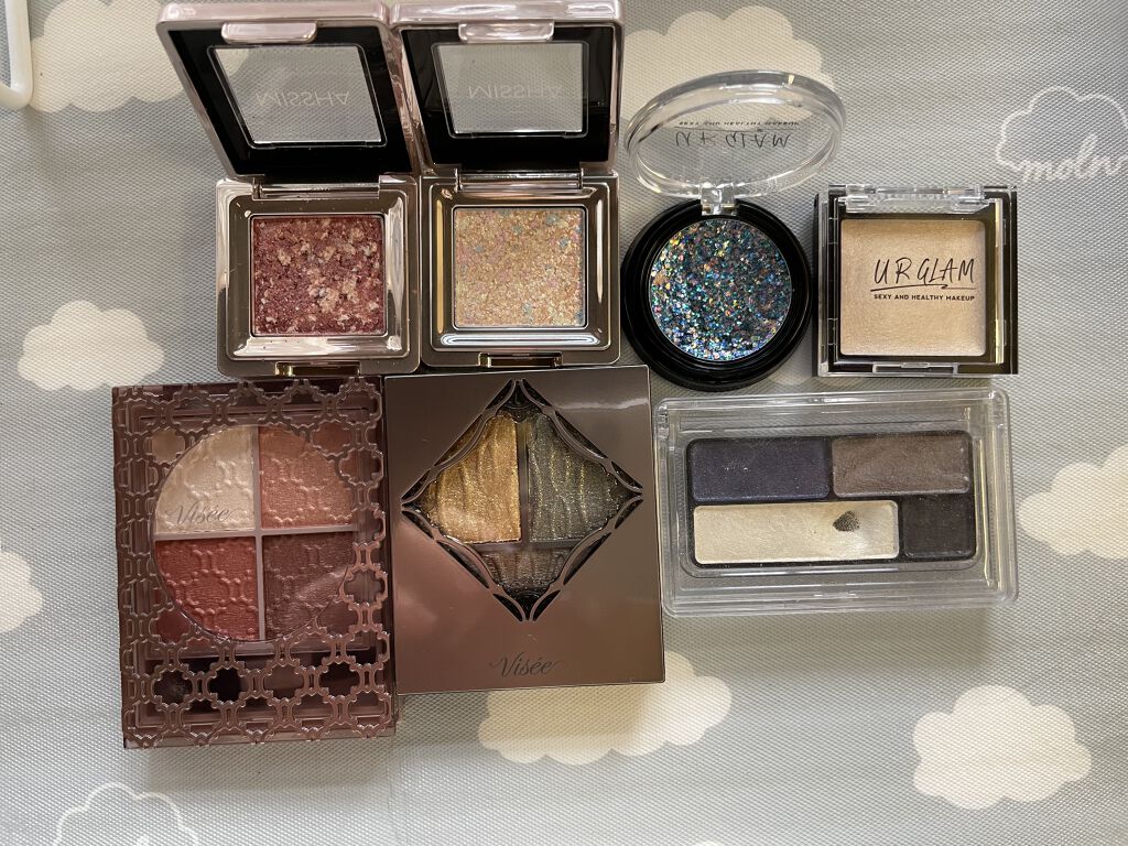 グロッシーリッチ アイズ N/Visée/アイシャドウパレットを使ったクチコミ（1枚目）