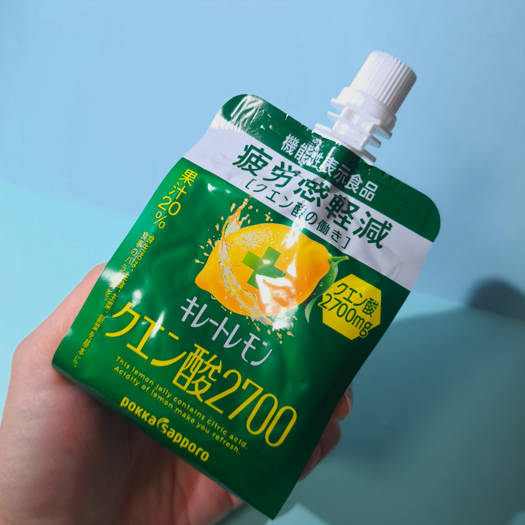 キレートレモンゼリー/Pokka Sapporo (ポッカサッポロ)/食品を使ったクチコミ（1枚目）