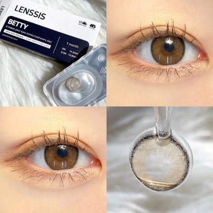 ベティーシリーズ/LENSSIS/カラーコンタクトレンズを使ったクチコミ(4枚目)