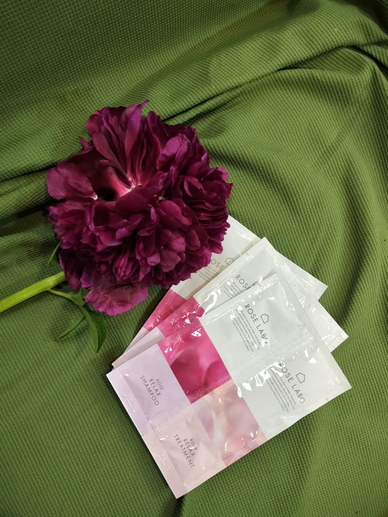ローズリラックスシャンプー&トリートメント トライアル 1回分/ROSE LABO/市販シャンプーを使ったクチコミ（1枚目）