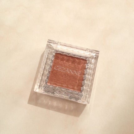 シングルカラーアイシャドウ/CEZANNE/単色アイシャドウを使ったクチコミ(1枚目)