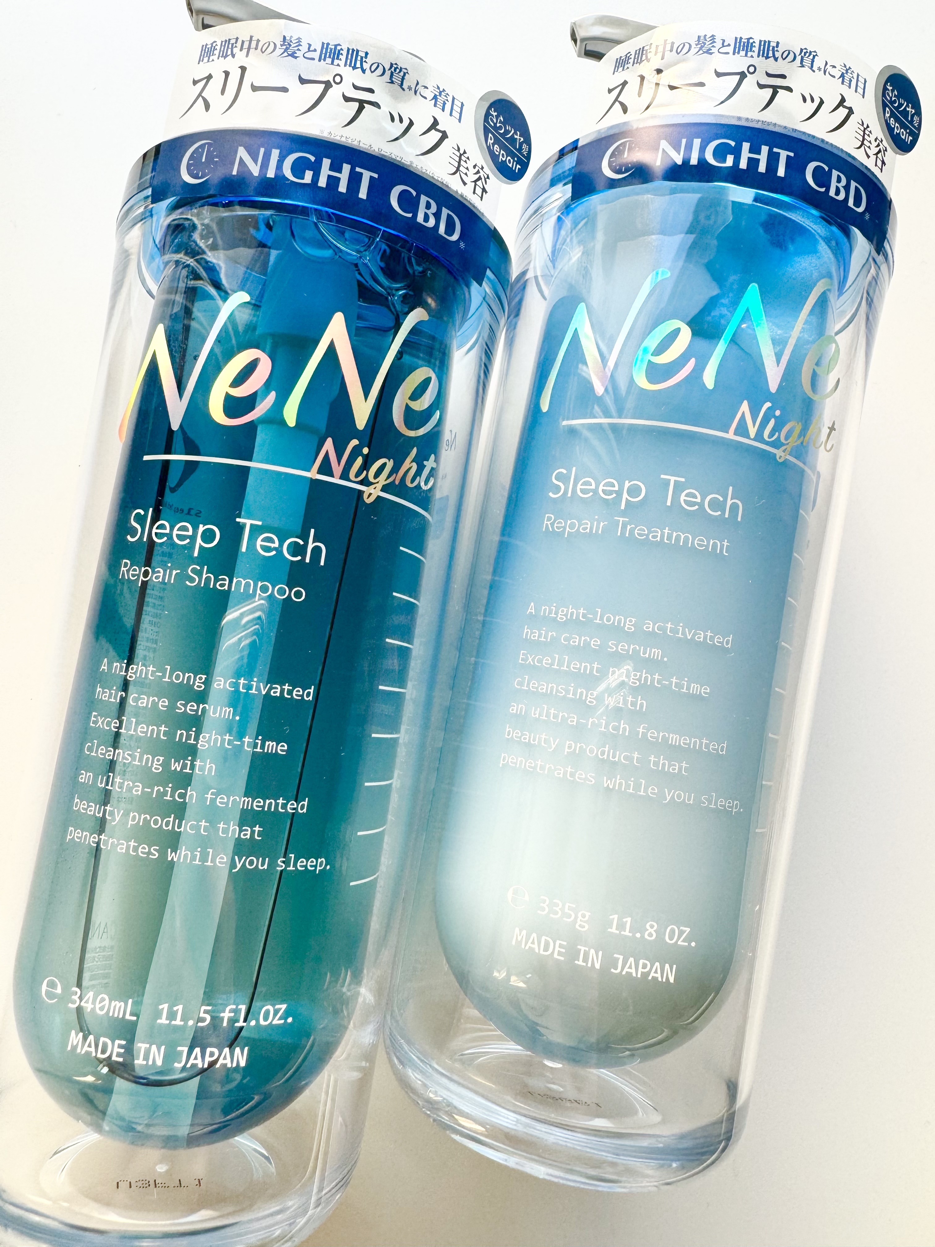 スリープテック リペア シャンプー／ヘアトリートメント シャンプー本体 340ml/NeNe Night/市販シャンプーを使ったクチコミ（1枚目）