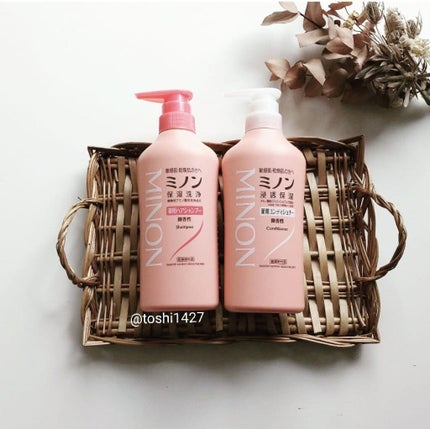 ミノン薬用ヘアシャンプー/薬用コンディショナー/ミノン/市販シャンプーを使ったクチコミ(1枚目)
