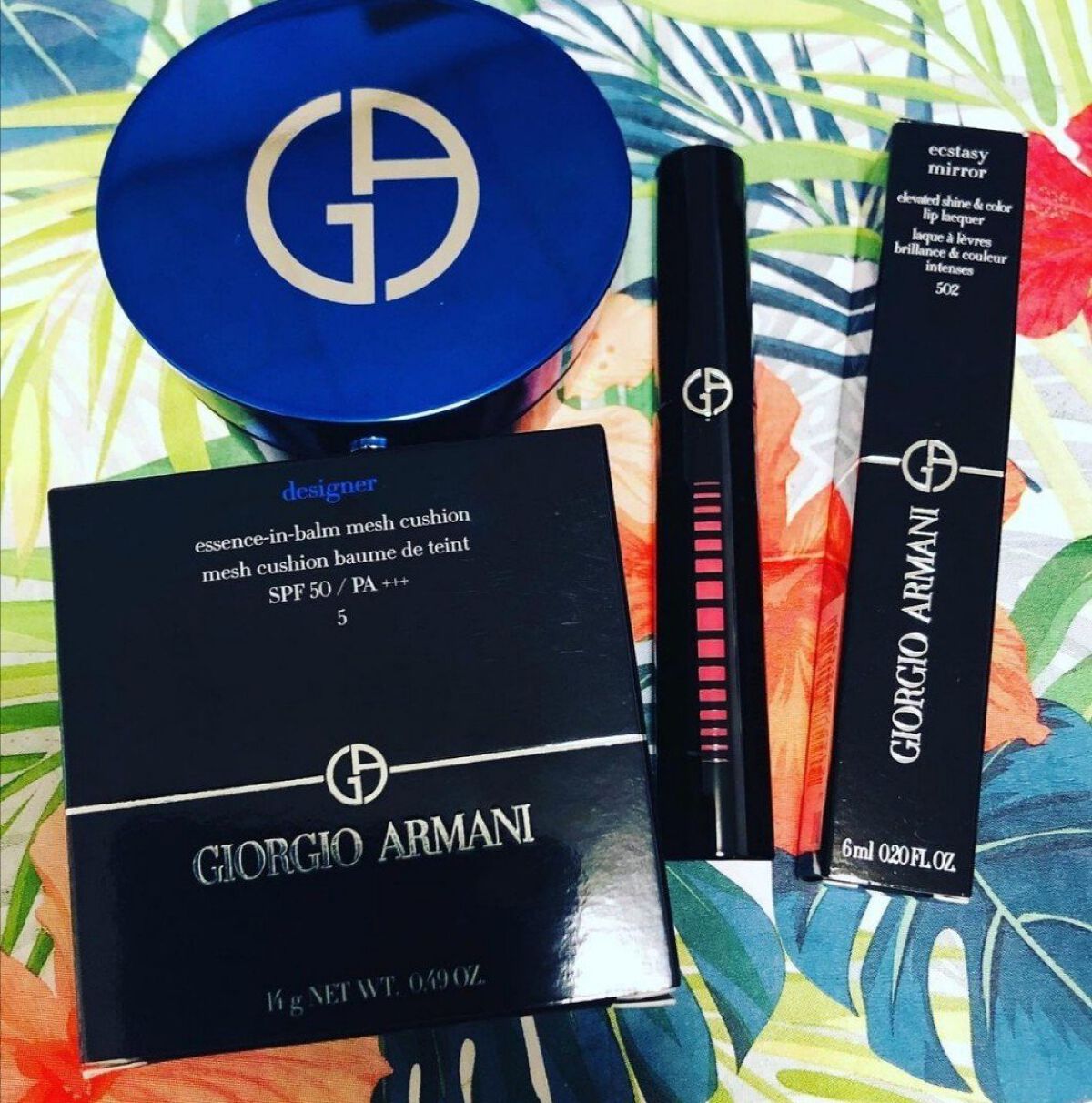 デザイナー メッシュ クッション/ジョルジオ アルマーニ ビューティ/クッションファンデーションを使ったクチコミ(1枚目)