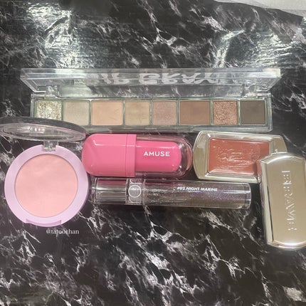 グラスティングウォーターグロス/rom&nd/リップグロスを使ったクチコミ(4枚目)