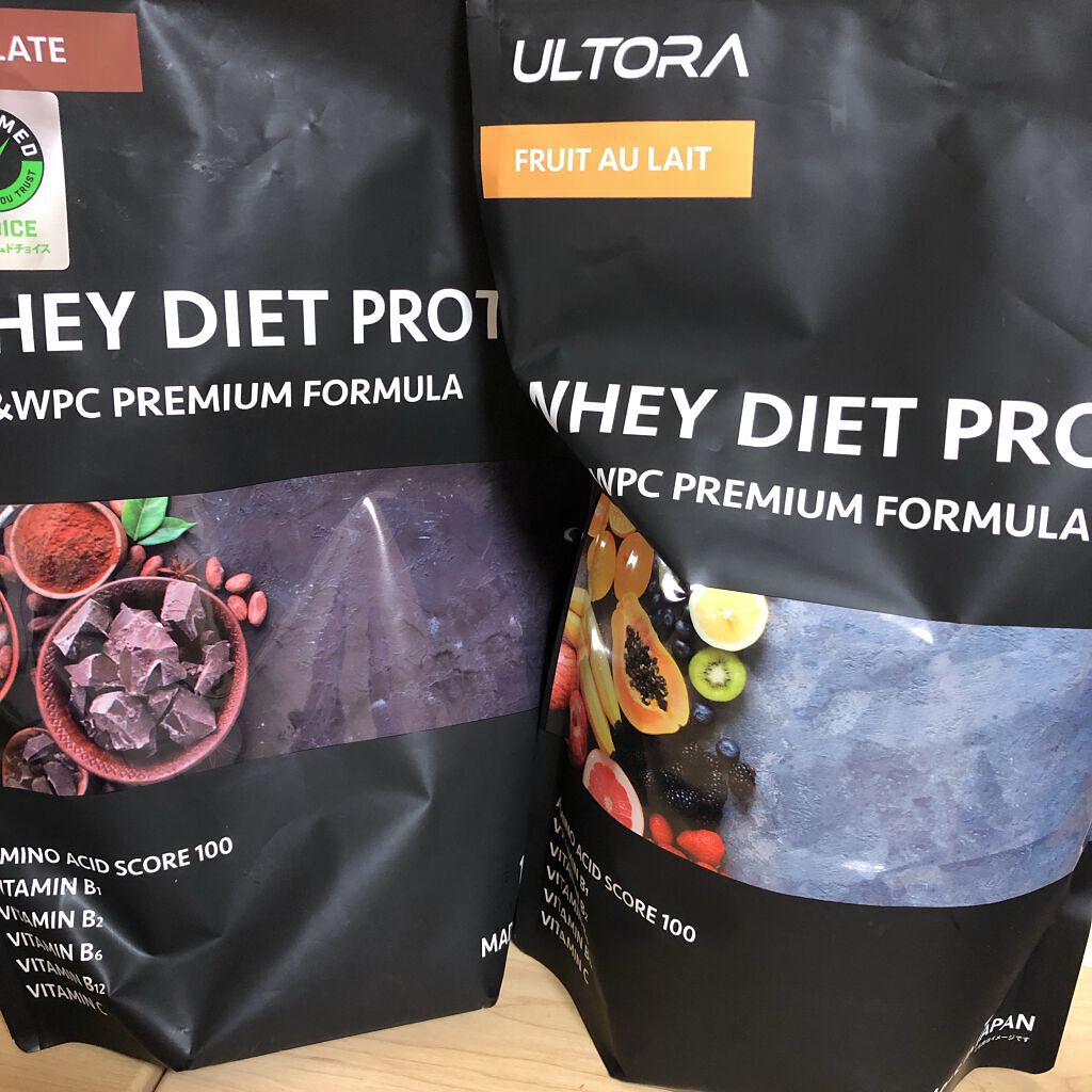 ULTRA WHEY DIET PROTEIN/ULTRA/ホエイプロテインを使ったクチコミ（1枚目）