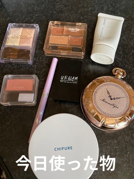 チーク カラー(ブラシ付)/ちふれ/パウダーチークを使ったクチコミ(1枚目)