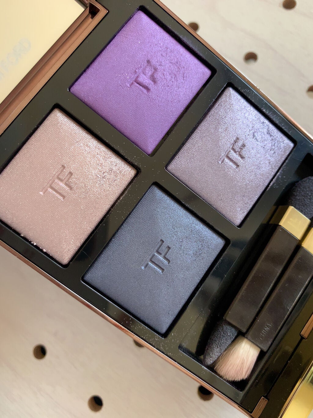 アイ カラー クォード/TOM FORD BEAUTY/アイシャドウパレットを使ったクチコミ(3枚目)