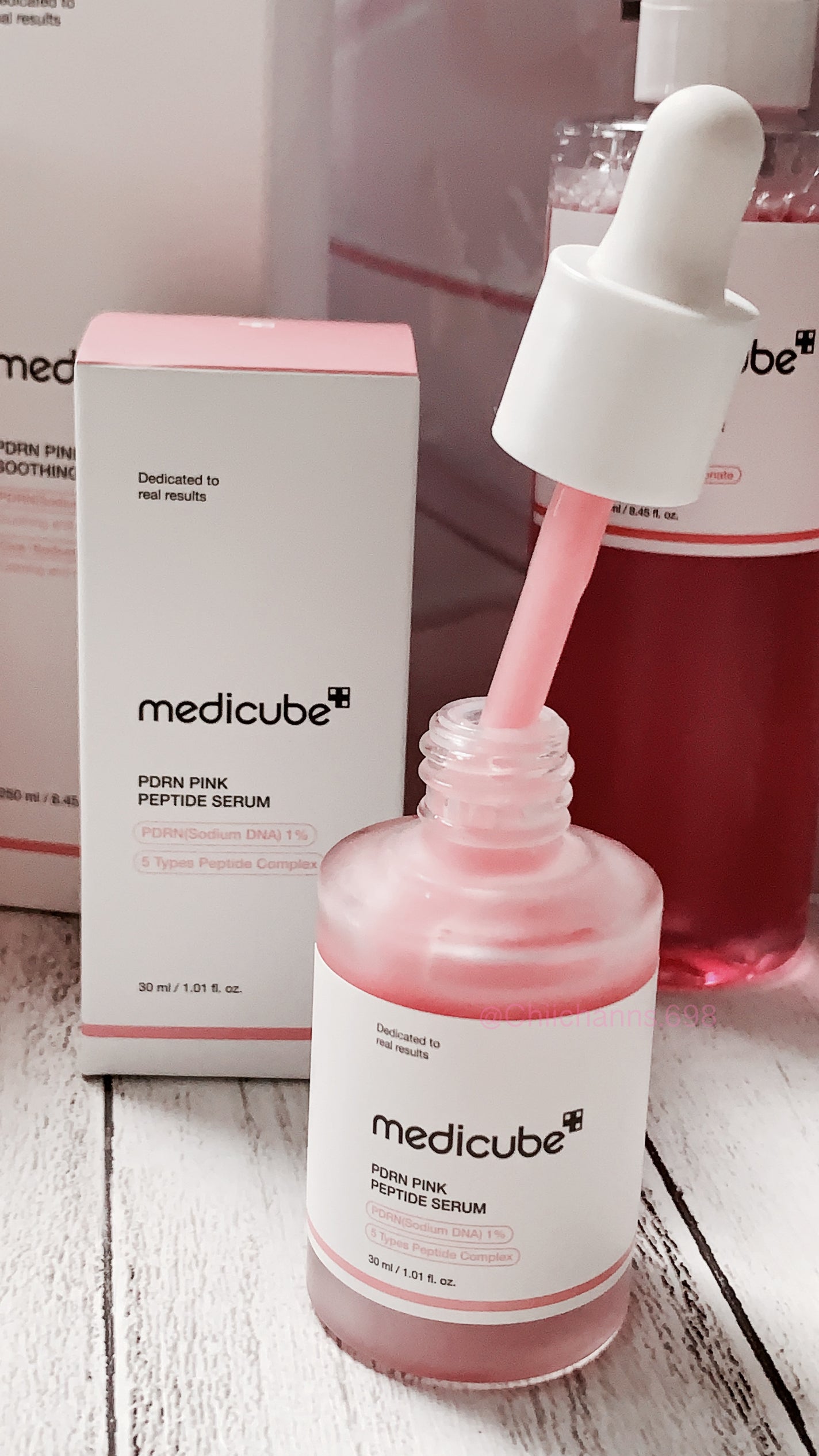 PDRNピンクアンプル PDRN 10,000ppm配合/MEDICUBE/美容液を使ったクチコミ(5枚目)
