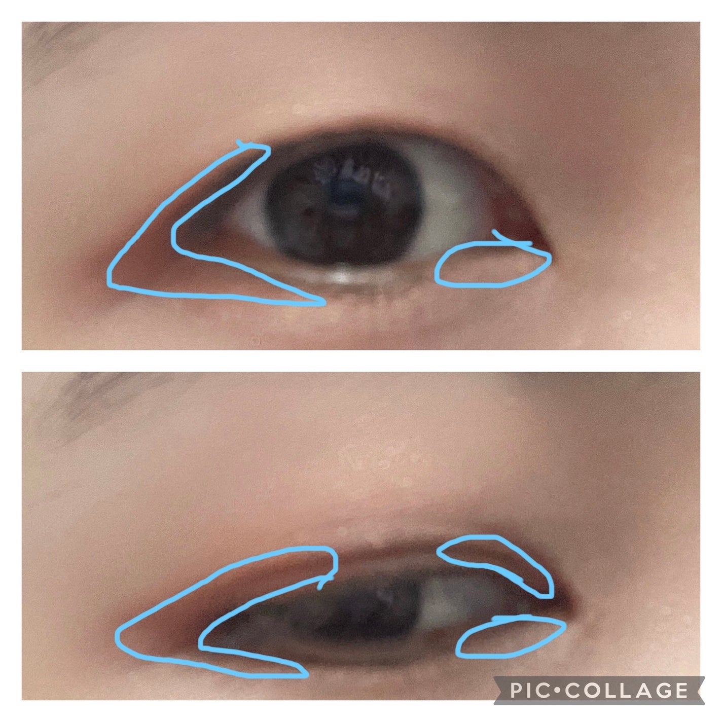 桧羽瑠(ひはる) on LIPS 「【一重・奥2重さんのカラーアイメイク】(1枚目→完成系、2、3..」(4枚目)