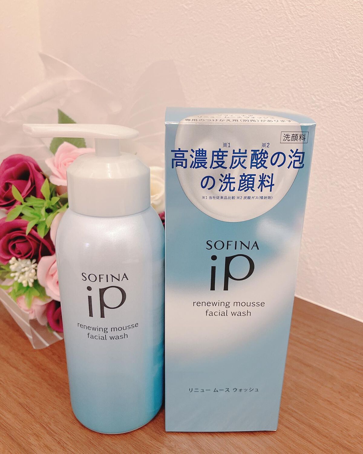 ソフィーナ iP リニュー ムース ウォッシュ/SOFINA iP/泡洗顔を使ったクチコミ（3枚目）