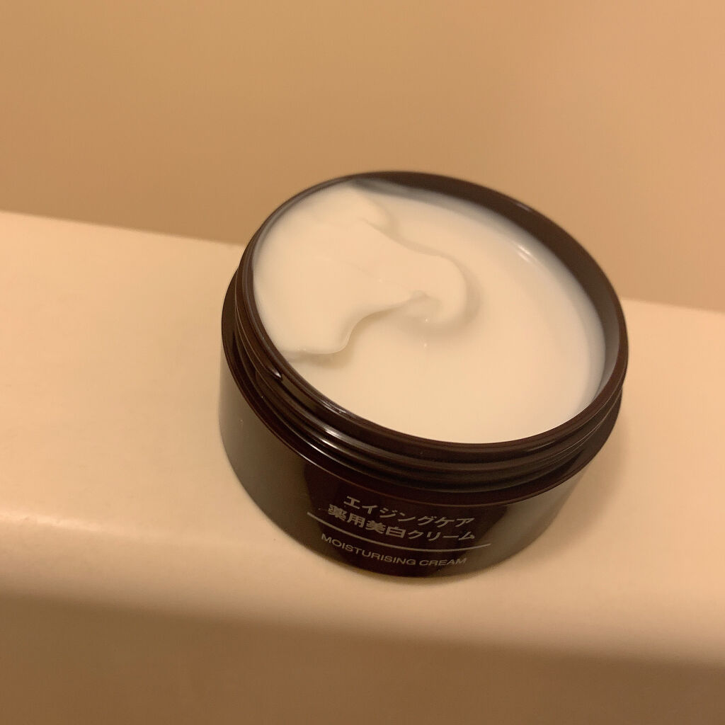 エイジングケア薬用リンクルケアクリームマスク/無印良品/フェイスクリームを使ったクチコミ（2枚目）