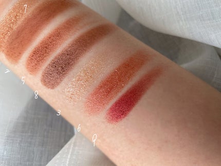 サマーソルスティス アイシャドーパレット/NARS/アイシャドウパレットを使ったクチコミ(7枚目)