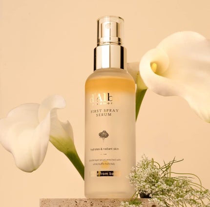 ダルバ ホワイトトリュフファーストスプレーセラム/ダルバ/ミスト状化粧水を使ったクチコミ(4枚目)