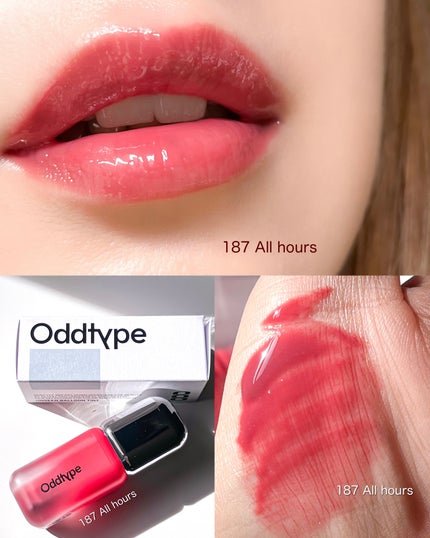 UNSEEN BLUR TINT/Oddtype/口紅を使ったクチコミ(3枚目)