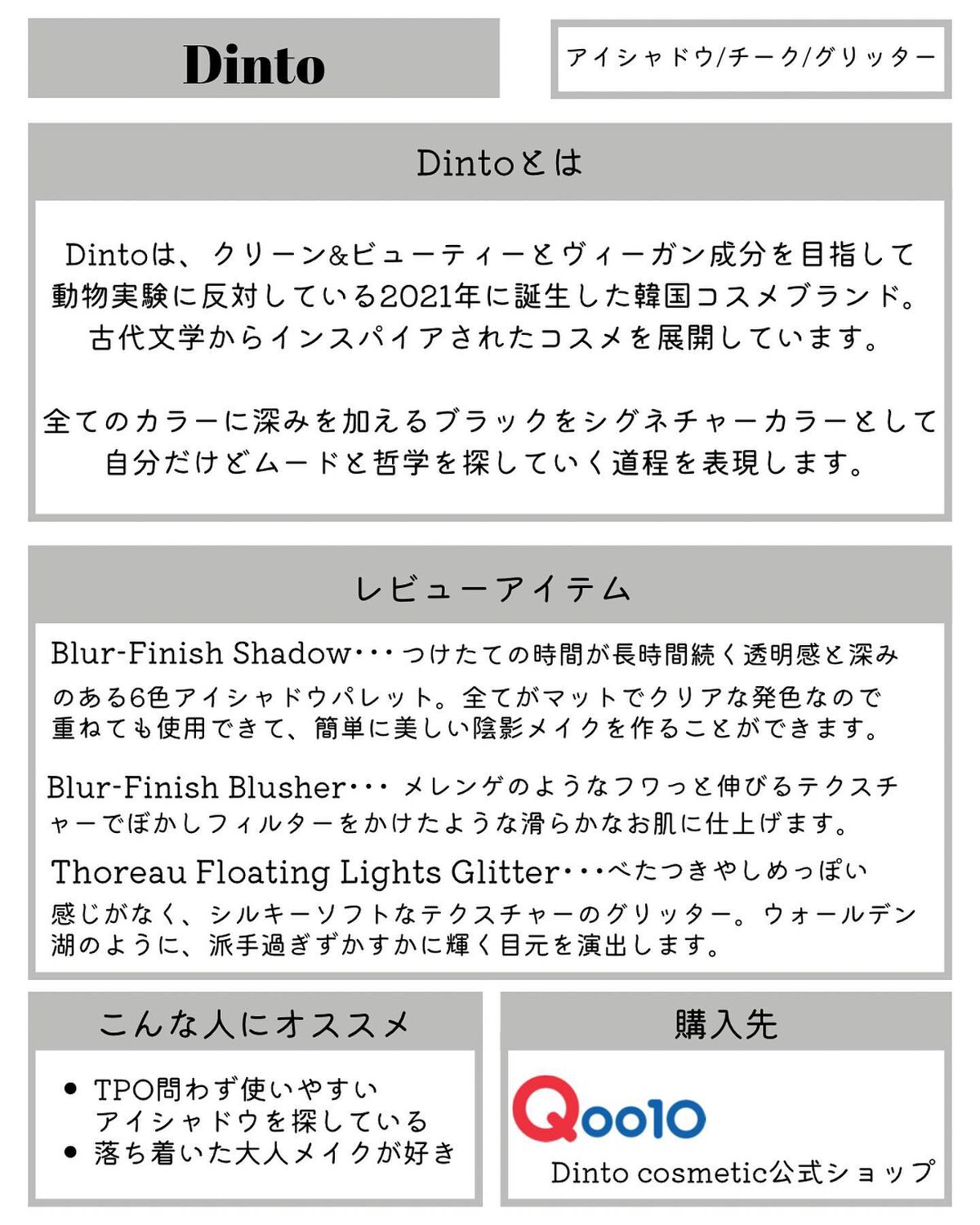 ブラーフィニシュシャドウパレット/Dinto/アイシャドウパレットを使ったクチコミ(2枚目)