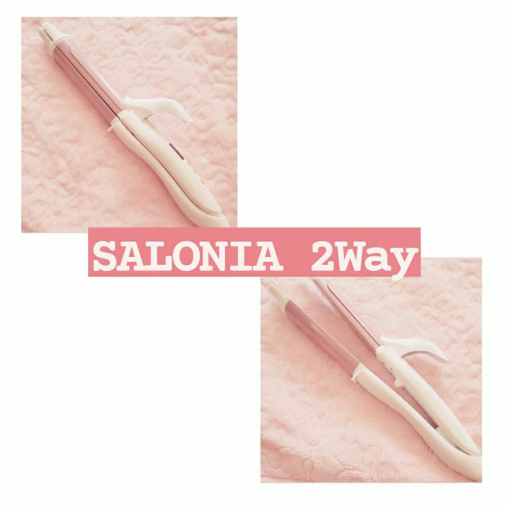 SALONIA 2WAYヘアアイロン/SALONIA/その他ヘアアイロンを使ったクチコミ(1枚目)