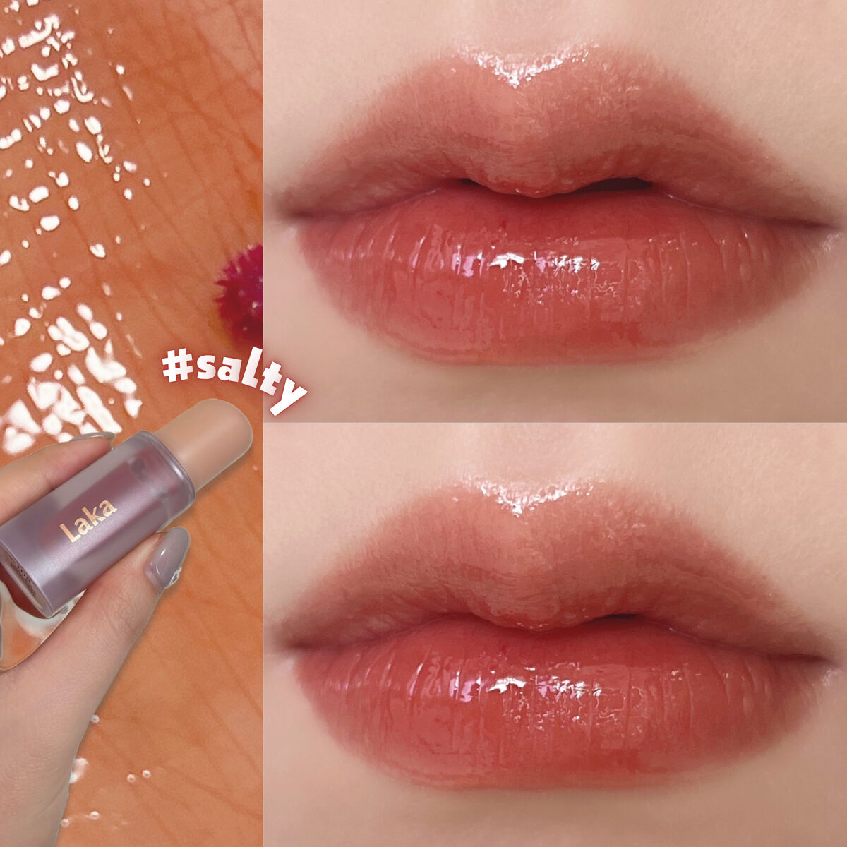 フルーティーグラムティント/Laka/リップティントを使ったクチコミ（1枚目）