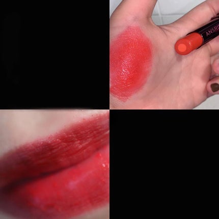 モイスチャーコアルージュ/ANSRIRE fleur/口紅を使ったクチコミ(3枚目)