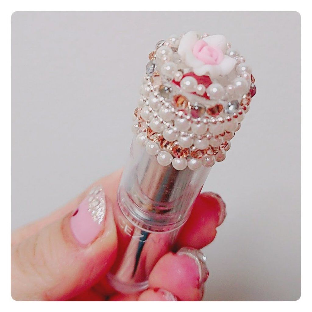 ラスティンググロスリップ/CEZANNE/口紅を使ったクチコミ（3枚目）