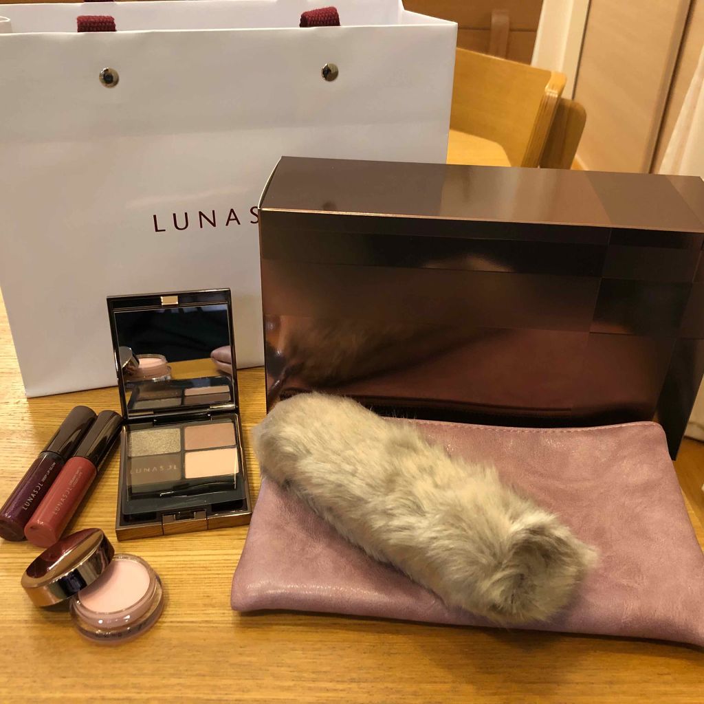 パーティコフレ2018/LUNASOL/メイクアップキットを使ったクチコミ（1枚目）