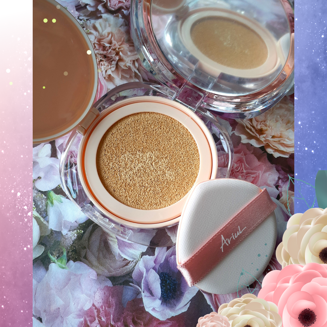 アリウル インクフェザーカバーラスティングクッション/Ariul/クッションファンデーションを使ったクチコミ(4枚目)