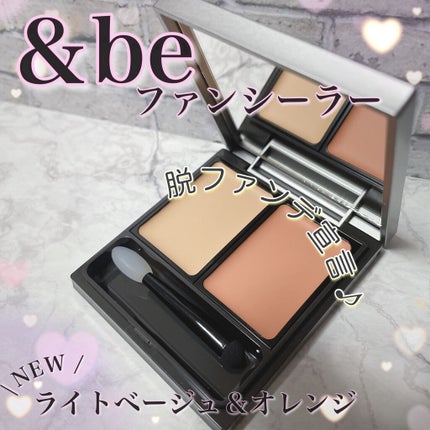 &be ファンシーラー/&be/パレットコンシーラーを使ったクチコミ(1枚目)