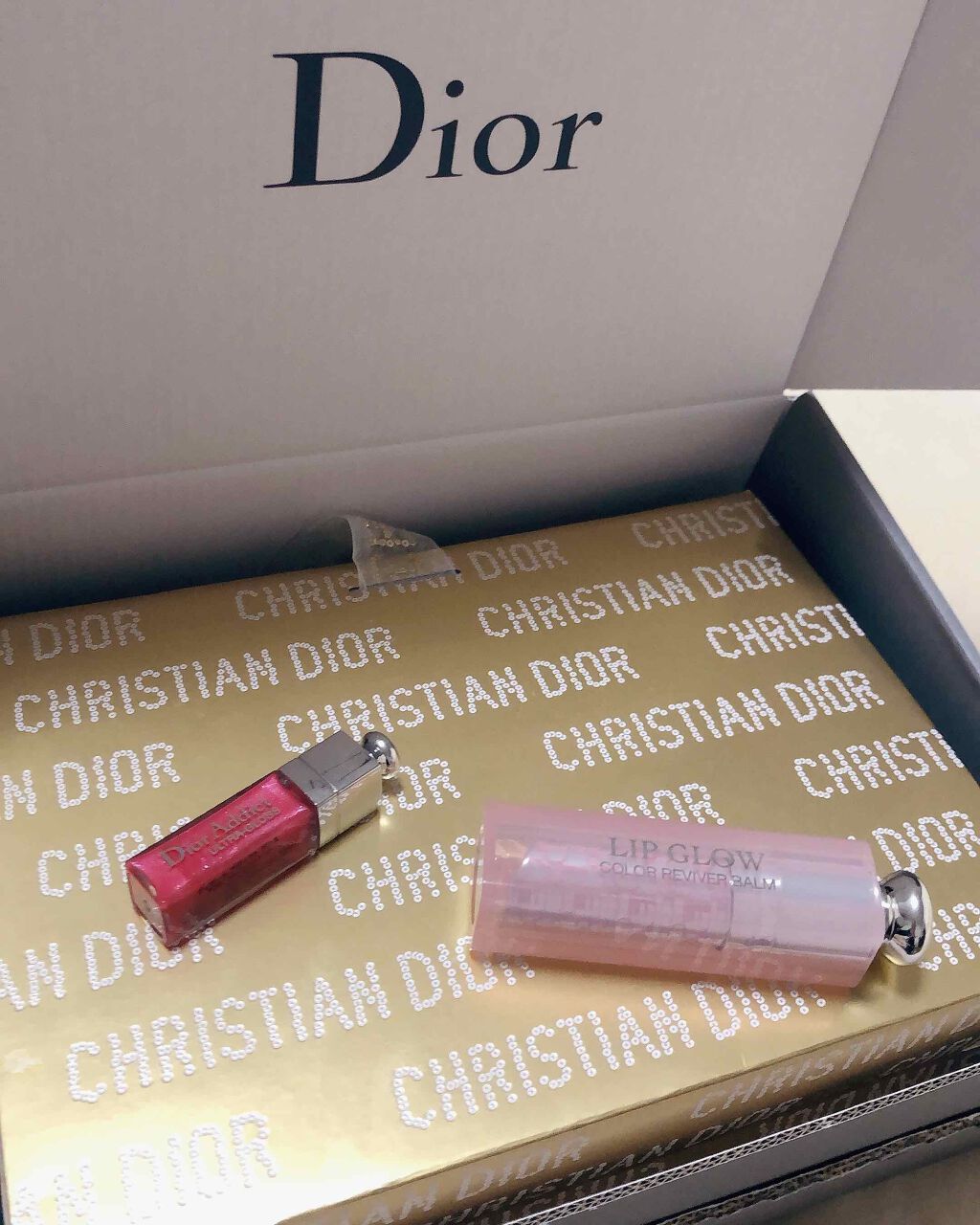 【旧】ディオール アディクト リップ グロウ/Dior/リップケアを使ったクチコミ(1枚目)