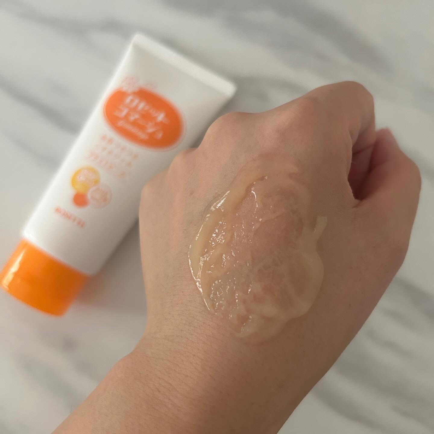 ロゼットゴマージュ ブライトピール ［洗浄料］/ロゼット/スクラブ・ゴマージュを使ったクチコミ（3枚目）