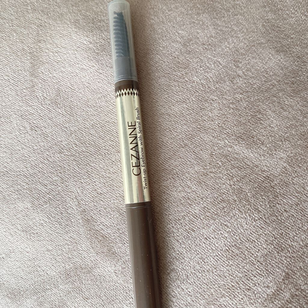 ブラシ付きアイブロウ繰り出し/CEZANNE/アイブロウペンシルを使ったクチコミ（1枚目）