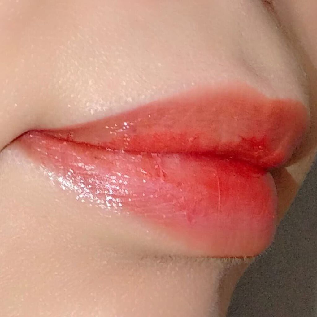 ヌードグロスティント/dasique/リップティントを使ったクチコミ（2枚目）