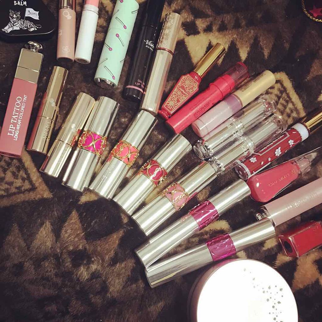 ヴォリュプテ ティントインオイル/YVES SAINT LAURENT BEAUTE/リップグロスを使ったクチコミ(1枚目)