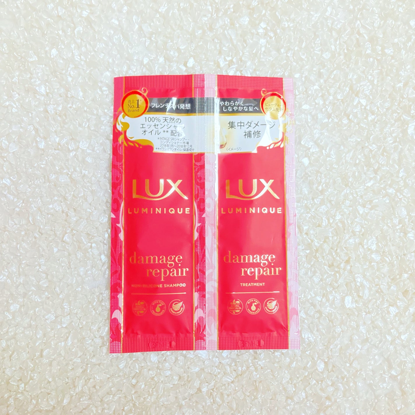 ルミニーク ダメージリペア シャンプー/トリートメント/LUX/市販シャンプーを使ったクチコミ(1枚目)