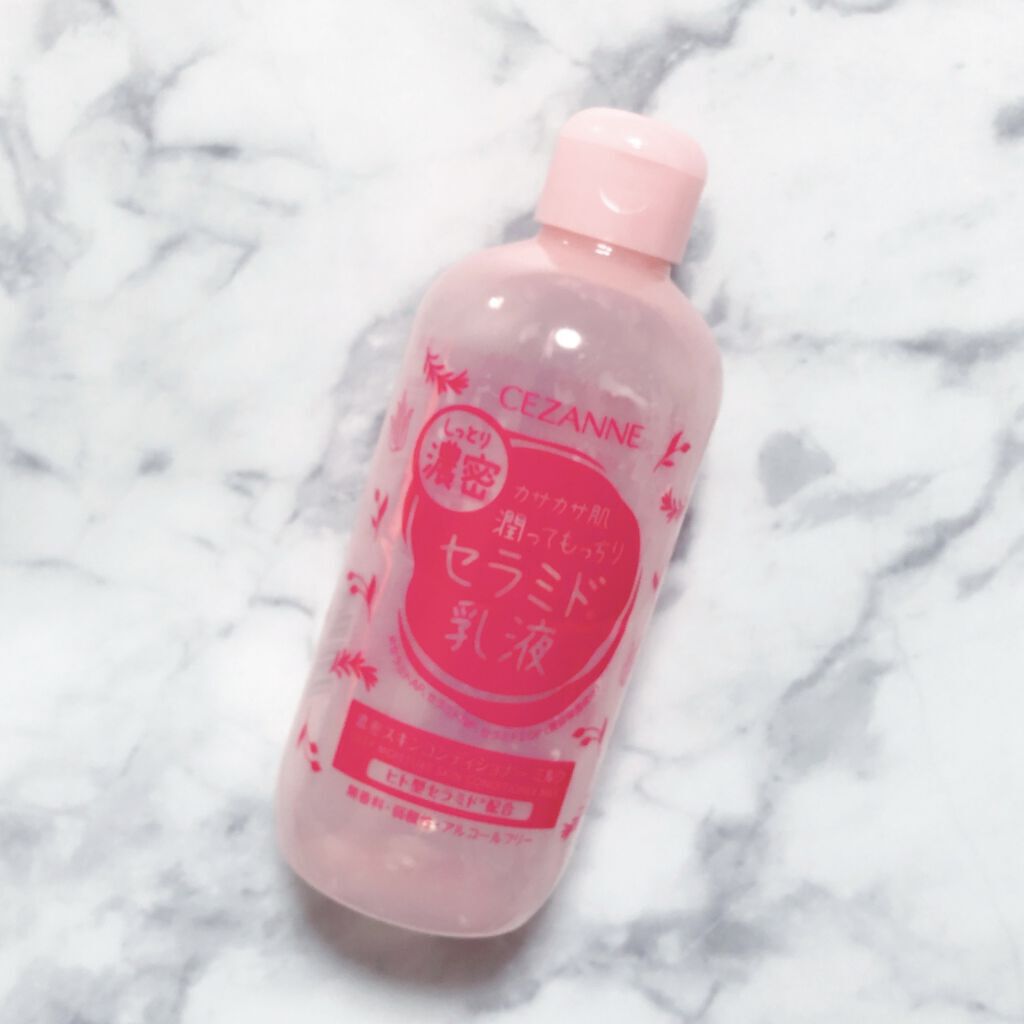 CEZANNE
濃密スキンコンディショナー ミルク


ボディミルクとしても使用できる
便利な乳液です


冬の時期は大活躍でした
※拭き取り用として購入したのですが
　コットンとの相性が悪かったので断念


以下、使い切っての感想になりま