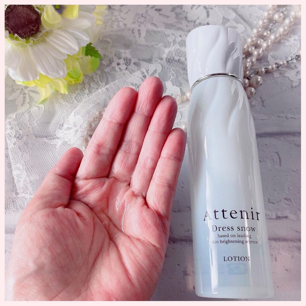 ドレススノー ローション【医薬部外品】 /アテニア/化粧水を使ったクチコミ（3枚目）