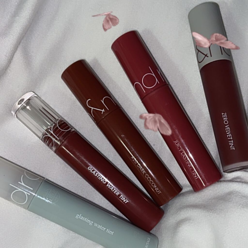 ジューシーラスティングティント/rom&nd/リップティントを使ったクチコミ（1枚目）