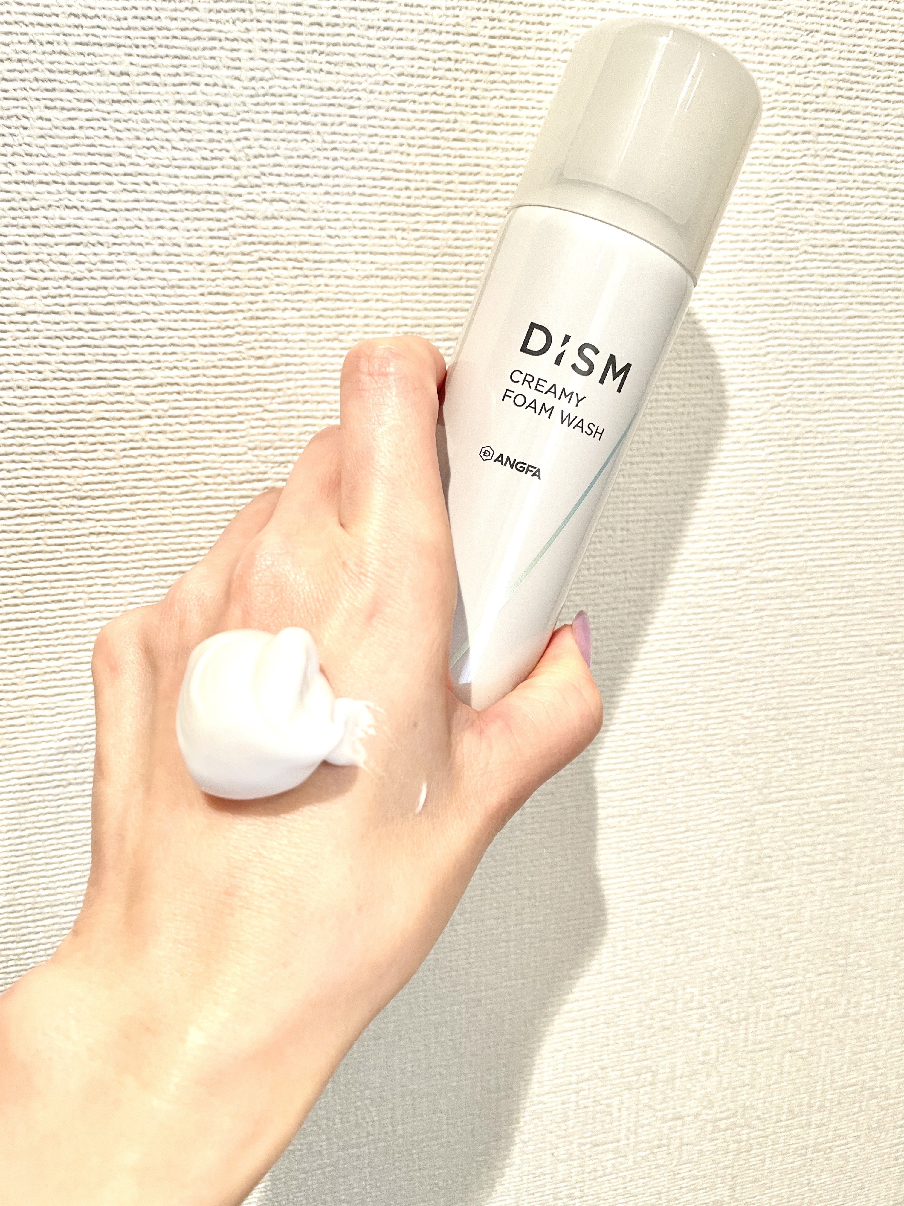 ディズム クリーミーフォームウォッシュ/DISM/泡洗顔を使ったクチコミ（2枚目）