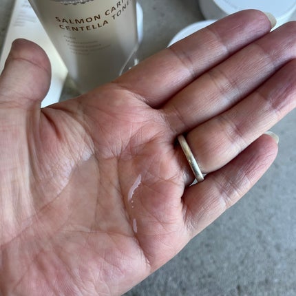 サーモンケアリングセンテラトナー/Heve Blue/化粧水を使ったクチコミ(2枚目)