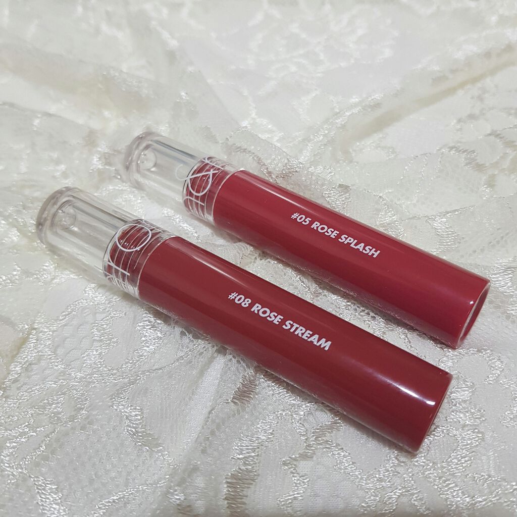 グラスティングウォーターティント/rom&nd/リップティントを使ったクチコミ（1枚目）