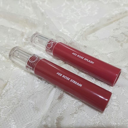 グラスティングウォーターティント/rom&nd/リップティントを使ったクチコミ(1枚目)