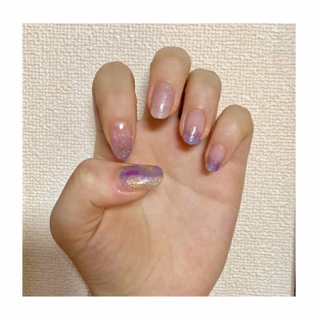 ジェルボリュームトップコート/キャンメイク/ネイルトップコートを使ったクチコミ（3枚目）