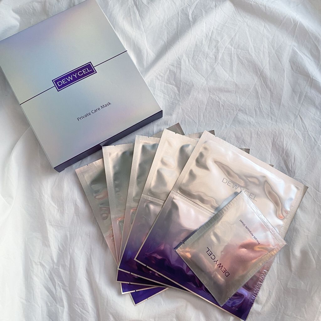 デュイセル プライベートケアマスク/DEWYCEL/シートマスク・パックを使ったクチコミ（1枚目）