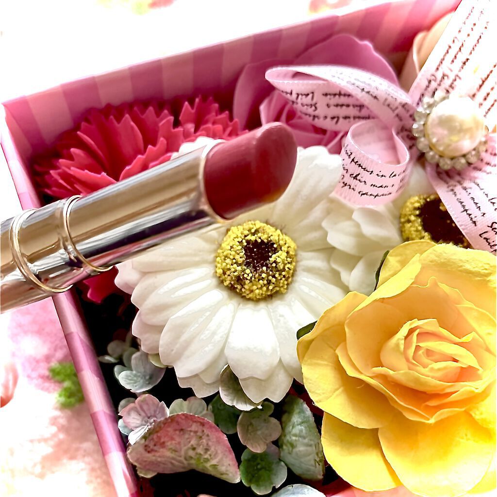 シャイニーエッセンスリップA RD-04/media/口紅を使ったクチコミ（2枚目）