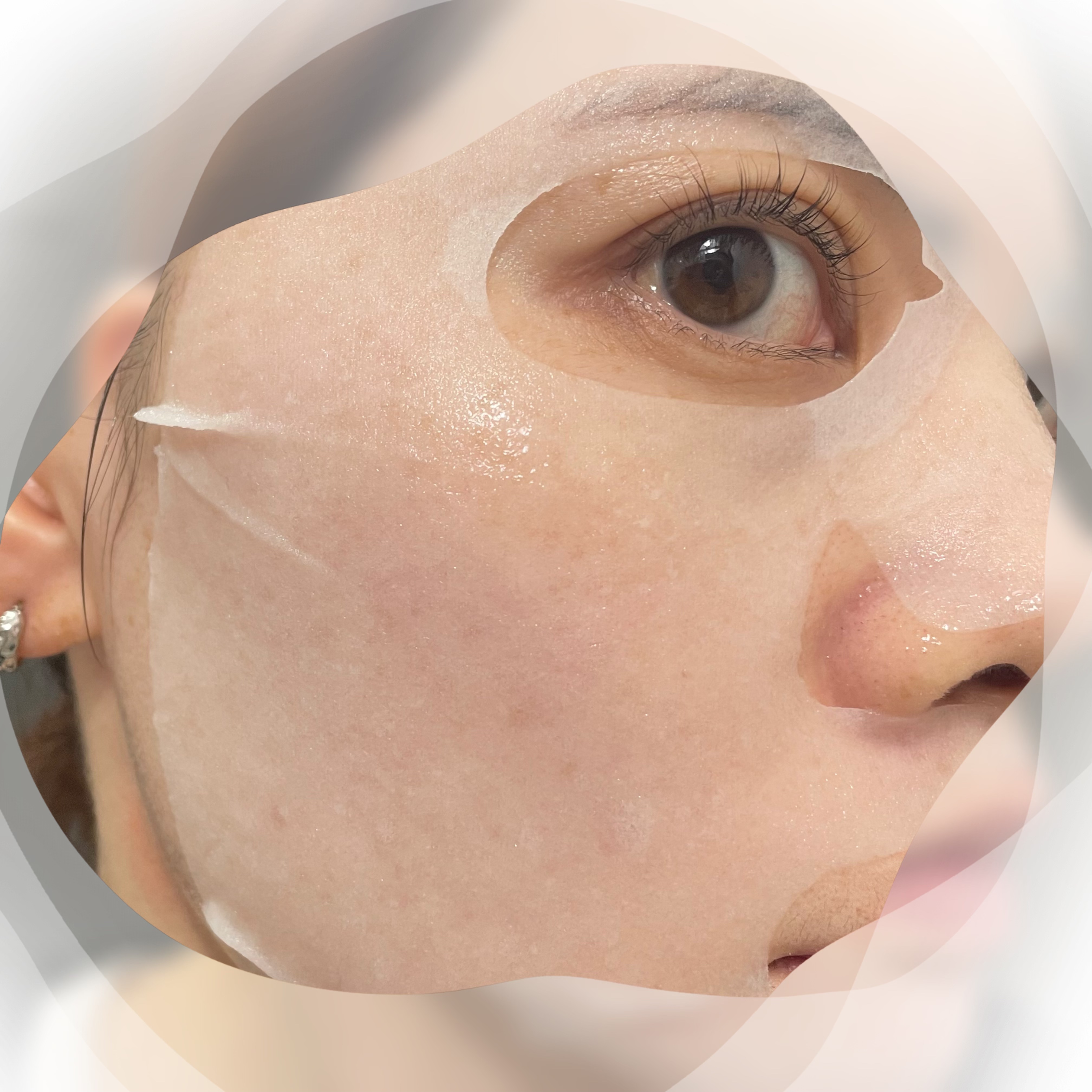 PHセンシティブマスクスージング＆モイスト/SAM'U/シートマスク・パックを使ったクチコミ（2枚目）