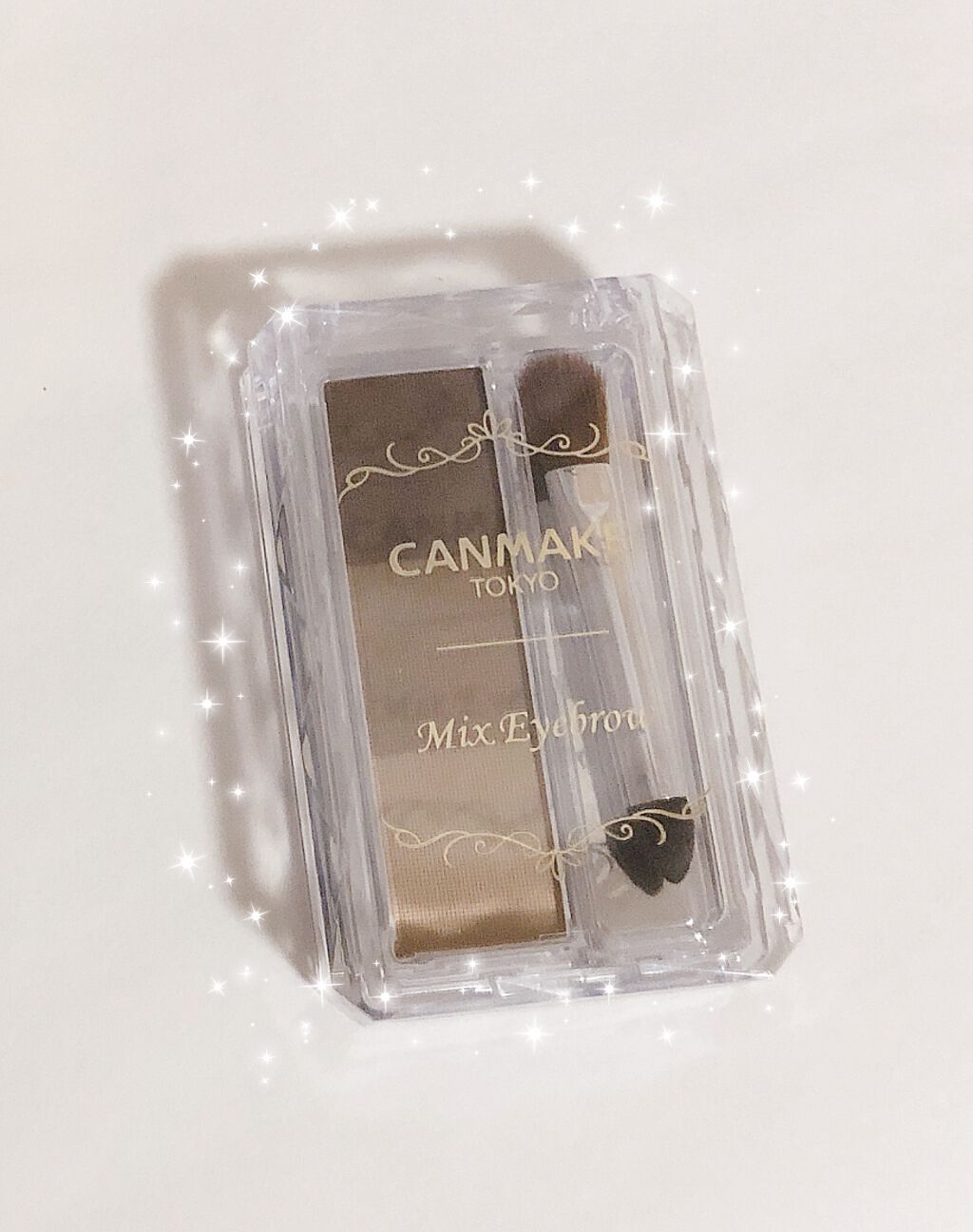 ミックスアイブロウ 03 ソフトブラウン/キャンメイク/パウダーアイブロウを使ったクチコミ（1枚目）
