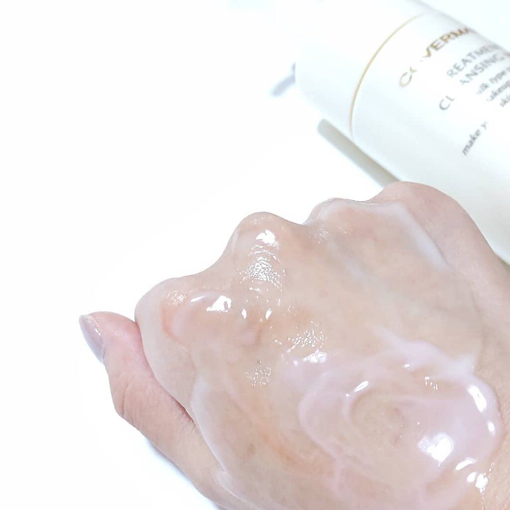 トリートメント クレンジング ミルク/COVERMARK/ミルククレンジングを使ったクチコミ（3枚目）